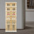 Foldable Rectangular Freestanding Shoe Cabinet With Wheels-578620391