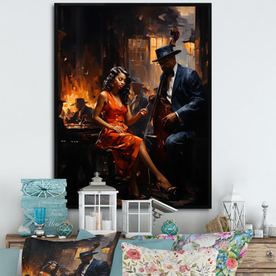 Berlinde Music In Harlems II sur impression sur toile