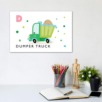" D Is For Dumper Truck "