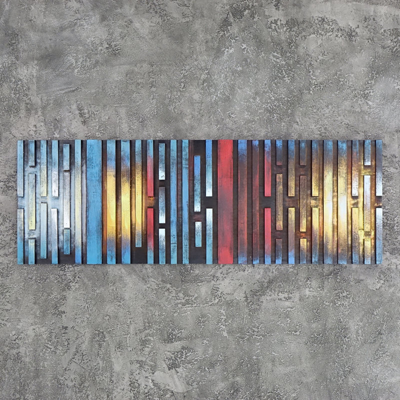 Unframed Painting on Wood