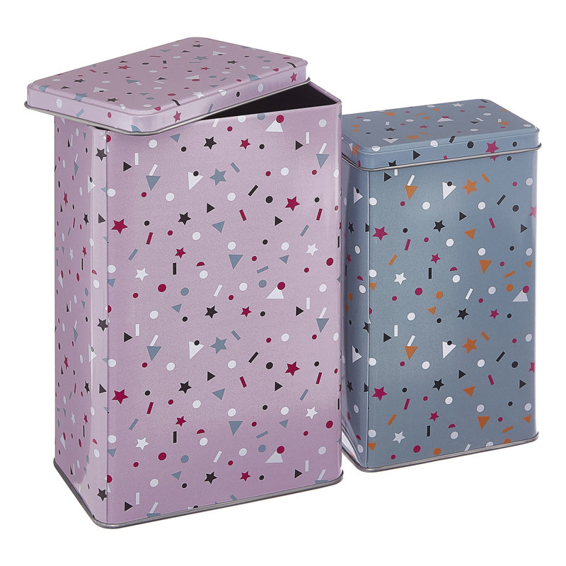 Metal Canister - Set of 2
