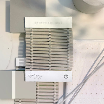 Sheer Bamboo Roman Shade