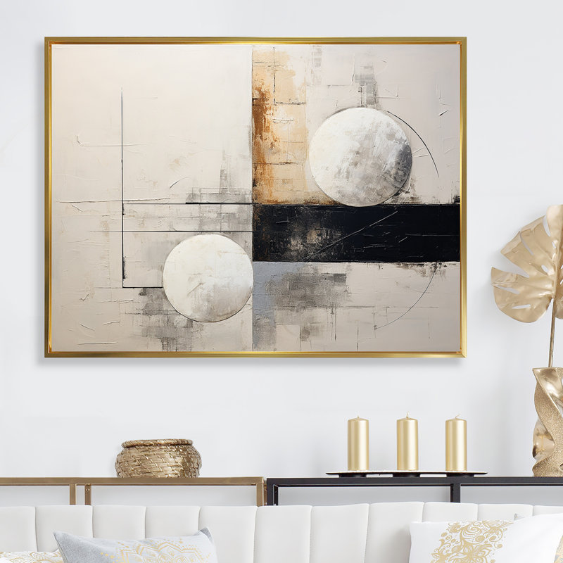 «Simplicity Western II», reproduction d'art sur toile, H 30 po x l 40 po x P 1,5 po, Cadre flottant doré