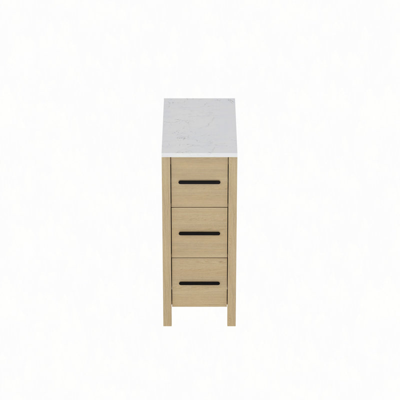 Meuble-lavabo 12 po, meuble-lavabo avec comptoir Freestangding