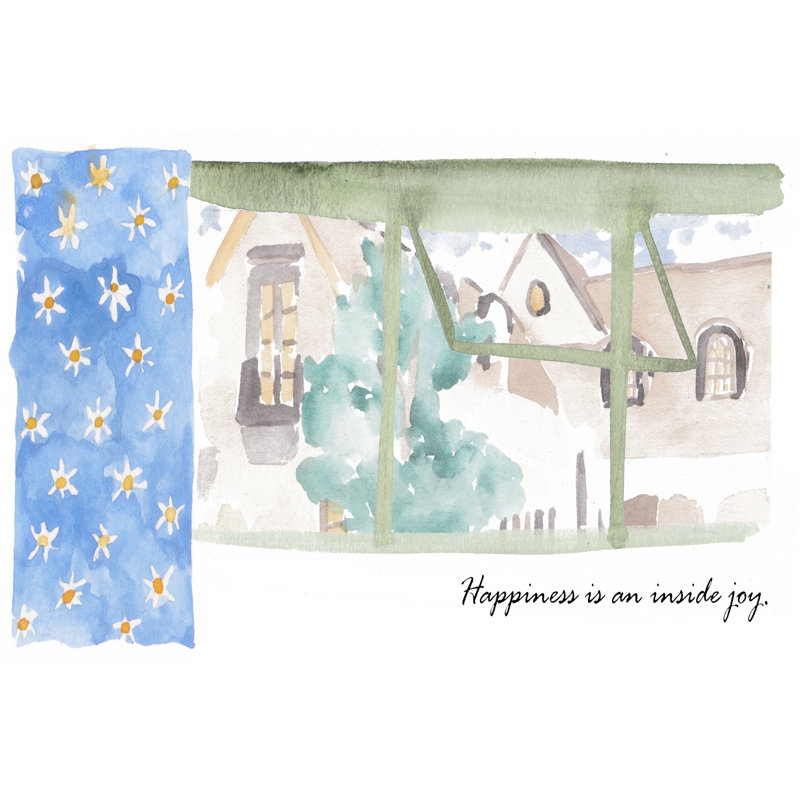 Nice View VI by Melissa Wang - Wrapped Canvas Art Print, 30cm H x 46cm W