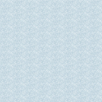 Rouleau de papier peint petit motif cachemire L 33 pi x l 21 po Small Prints