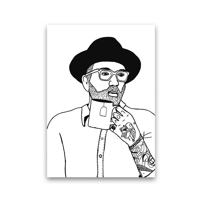 Dallas Green by Carissa Tanton - Print, Unframed, 42cm H x 30cm W x 1cm D