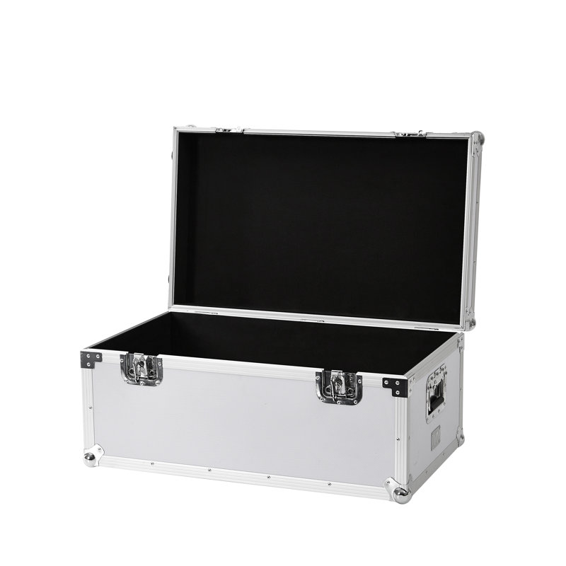 Manufactured Wood Camp Trunk / Footlocker, White