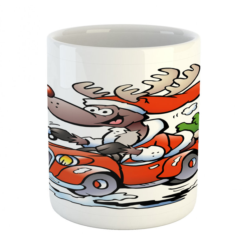 Grande tasse à café renne racing