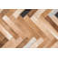 De Los Bosques Cowhide Chevron Area Rug-245492091