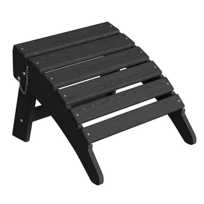 Repose-pieds en PEHD Adirondack pour l'intérieur et l'extérieur