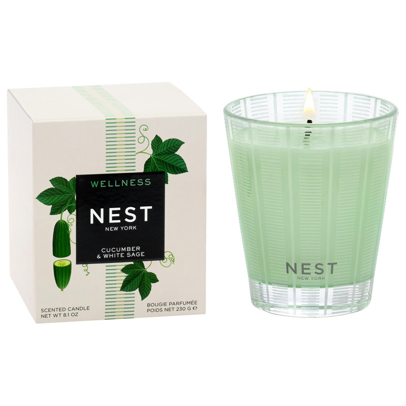 Cucumber & White Sage Classic Candle, Classic