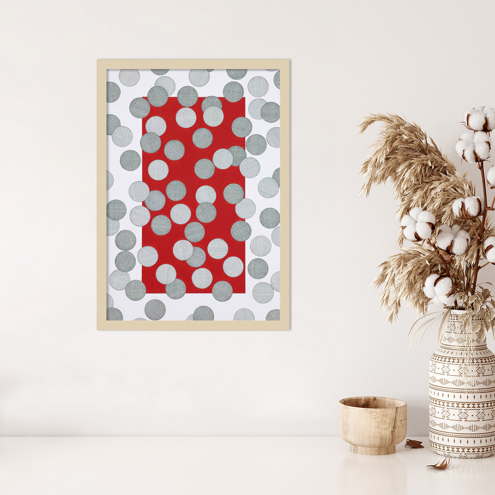 Over the Hills and Far Away Print, Brown, 25" H x 18" W x 1" D