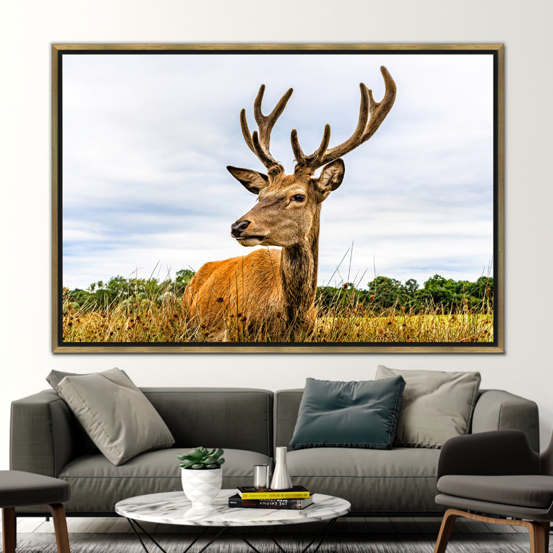 Print on Canvas, Gold Floater Framed, 20 cm H x 30 cm W