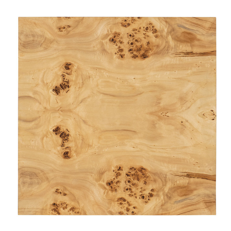 Auberon Solid Wood End Table, 24" H