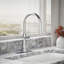 Crue Touchless Pull-Down Kitchen Sink Faucet with Three-Function Sprayhead-1690926398
