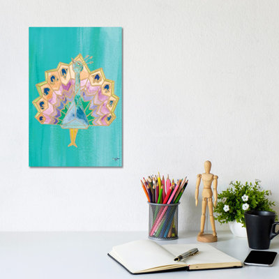 Bright Origami IV by Nola James - Wrapped Canvas Gallery-Wrapped Canvas Giclée