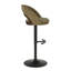 Tabouret de bar réglable Nakita avec repose-pieds arrondi en T (ensemble de 2)-216152449