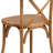 Arquit Stackable Cross-Back Wooden Bistro Chair-33388891-125324606