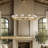 48" Dimmable Round Glass Shade Chandelier-111203648