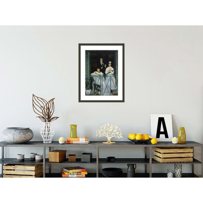 The Balcony by Edouard Manet -Framed Giclee Print