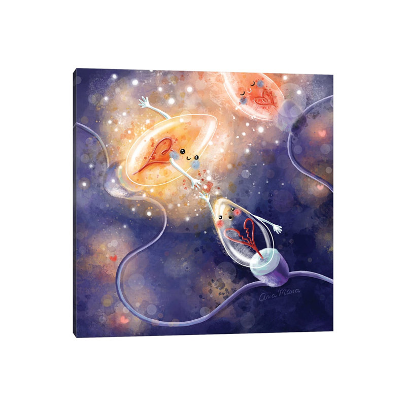 «Together Means Light», reproduction d'art sur toile tendue