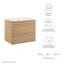 Meuble-lavabo mural 24 po Render par Modway-1089296271