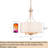 Lidia 4 - Light 16'' W Lantern Drum Dining Room Chandelier