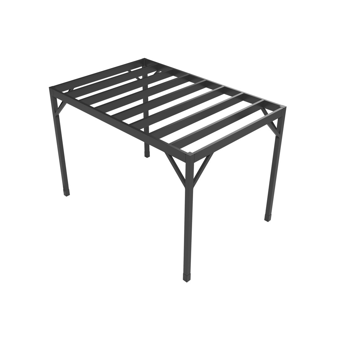 Fortress Evolution Modern Heavy Duty Steel Pergola Kit Fortress Building Products