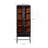 Versatile Rectangular Cabinet With Multiple Shelves For Efficient Storage