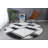 Corey-Leigh Abstract Shag White/Black Area Rug-1087674084
