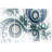 « fractal clockwork-modern digital », ensemble de 4 impressions sur toiles tendues