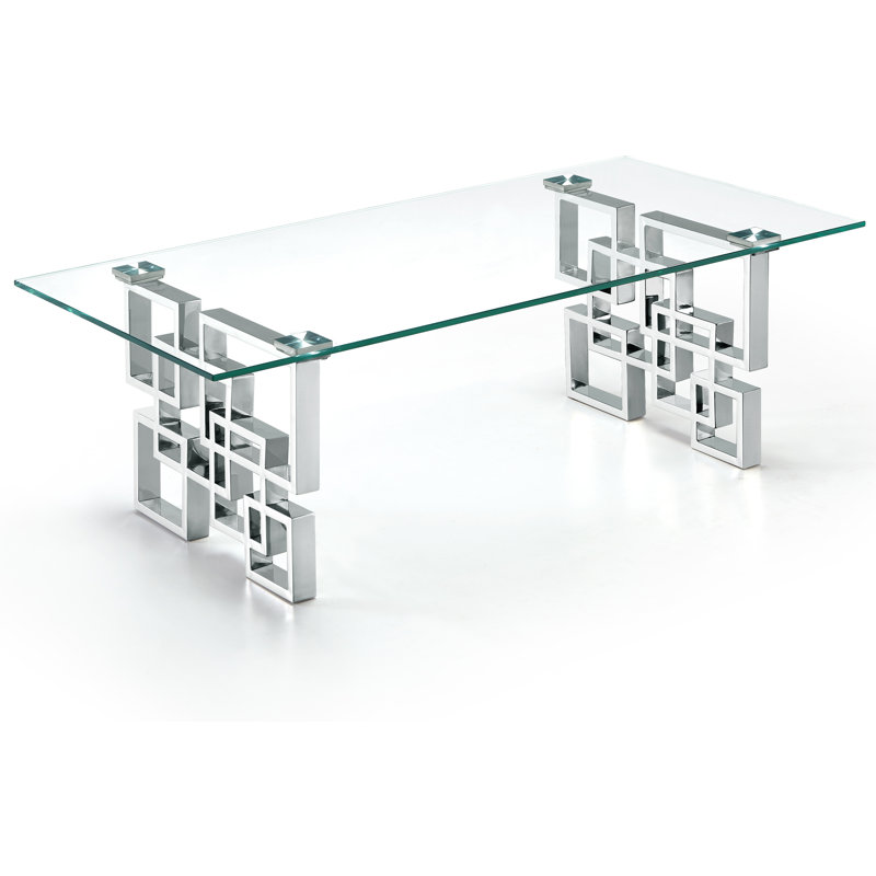 Table basse Fonso, Chrome chrome