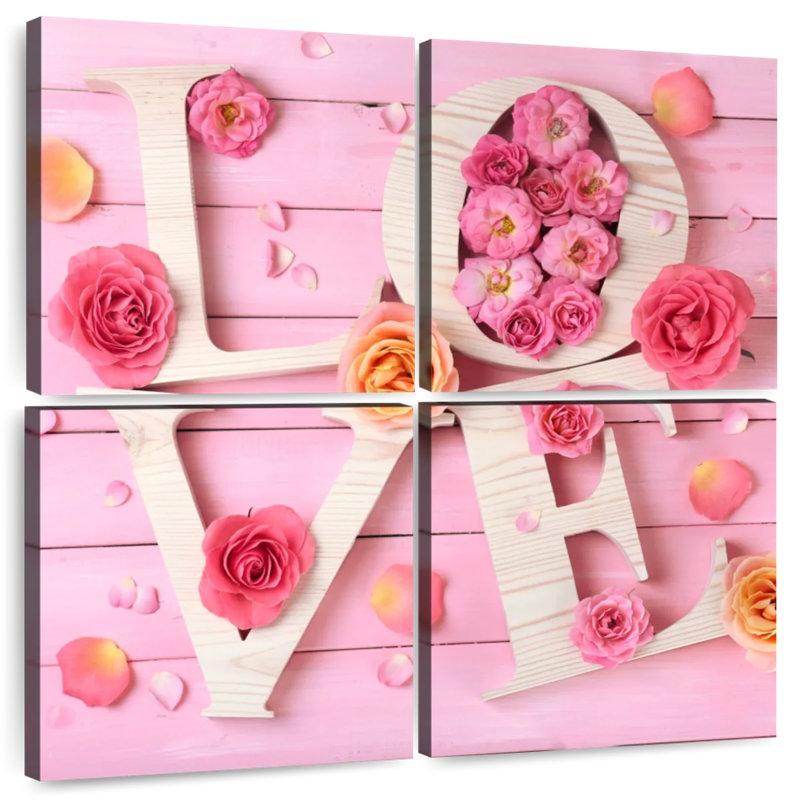 Kema Floral Love Wall Sign