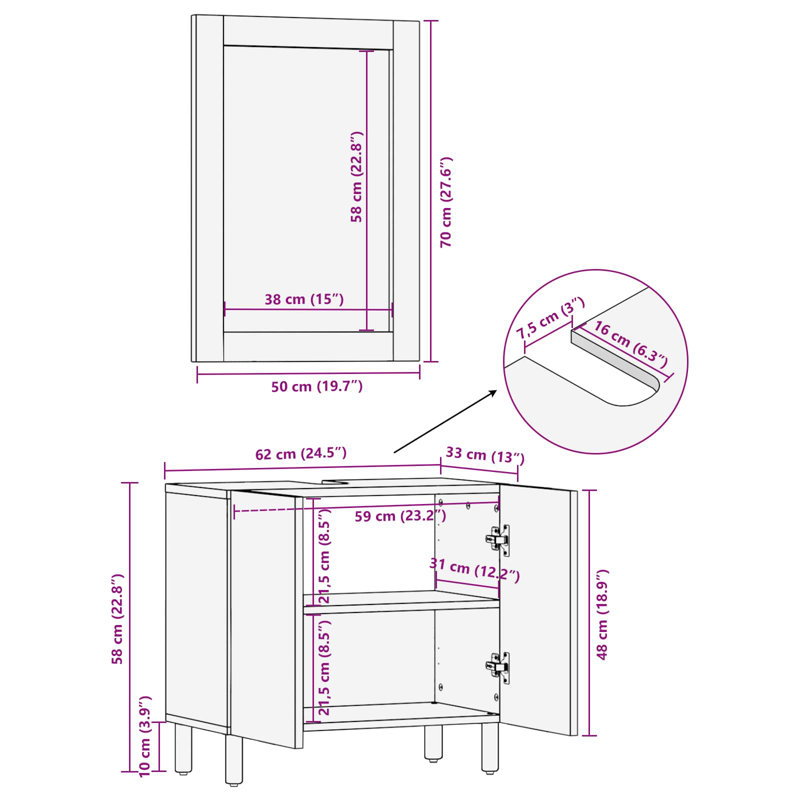 Bathroom Furniture Suite