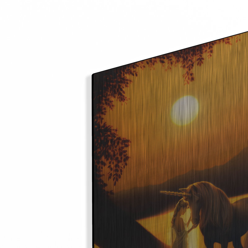 Trinx «Enchanted Evening» par Kirk Reinert, art mural en métal, H 24 po x l 16 po
