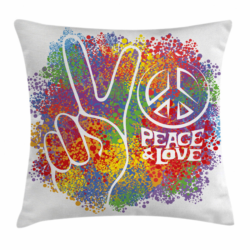 Gravers Indoor / Outdoor Square Throw Pillow Cover, 60cm H x 60cm W
