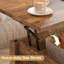 Table basse à plateau relevable avec rangement Areil, table basse avec 2 tiroirs Areil-1707743234