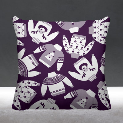 Outdoor Reversible Throw Pillow