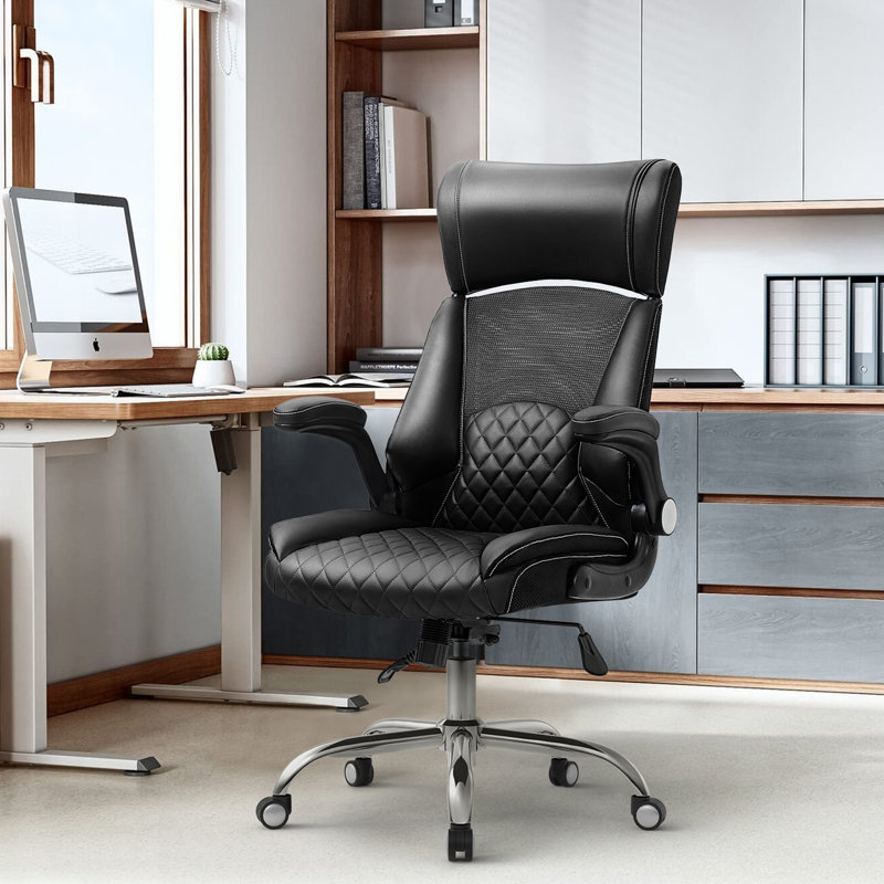 Chaise de bureau Maliky, Noir