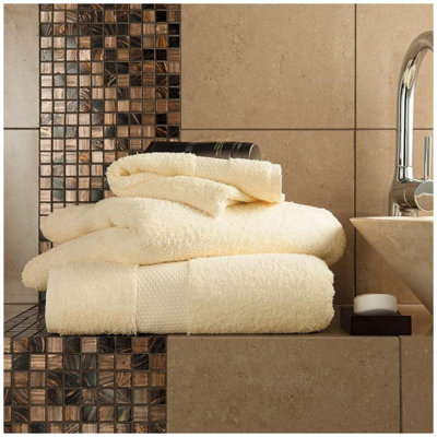 Miami Standard Cotton 700 GSM Bathroom Towel Set, Ultra Soft, Plush & Highly Absorbent Hand Towels, Bath Towels & Bath Sheets