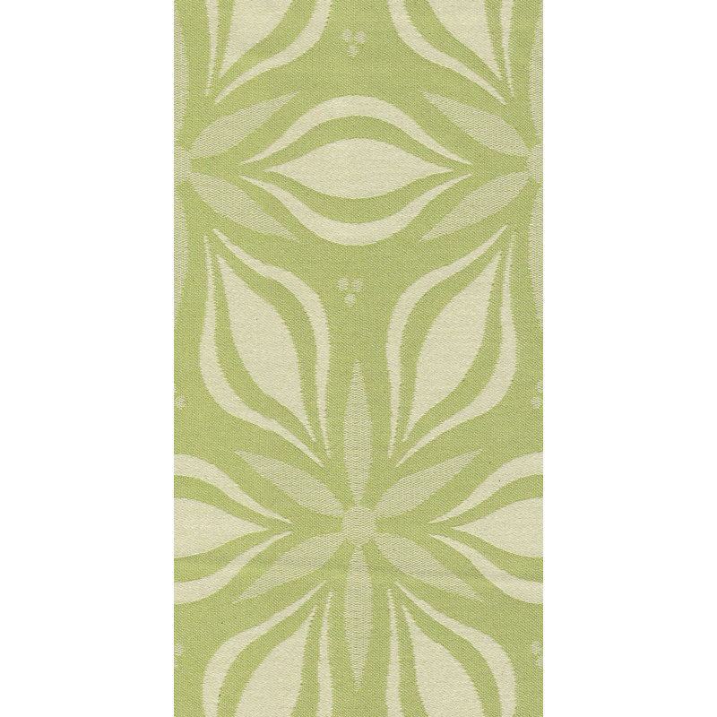 Dellview Retro Floret Eyelet Opaque Curtains, Khaki/Honey dew, 145 W x 225 D cm