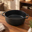 13.3 lb. Matte Black 10.2 " Iron Camping Cookware
