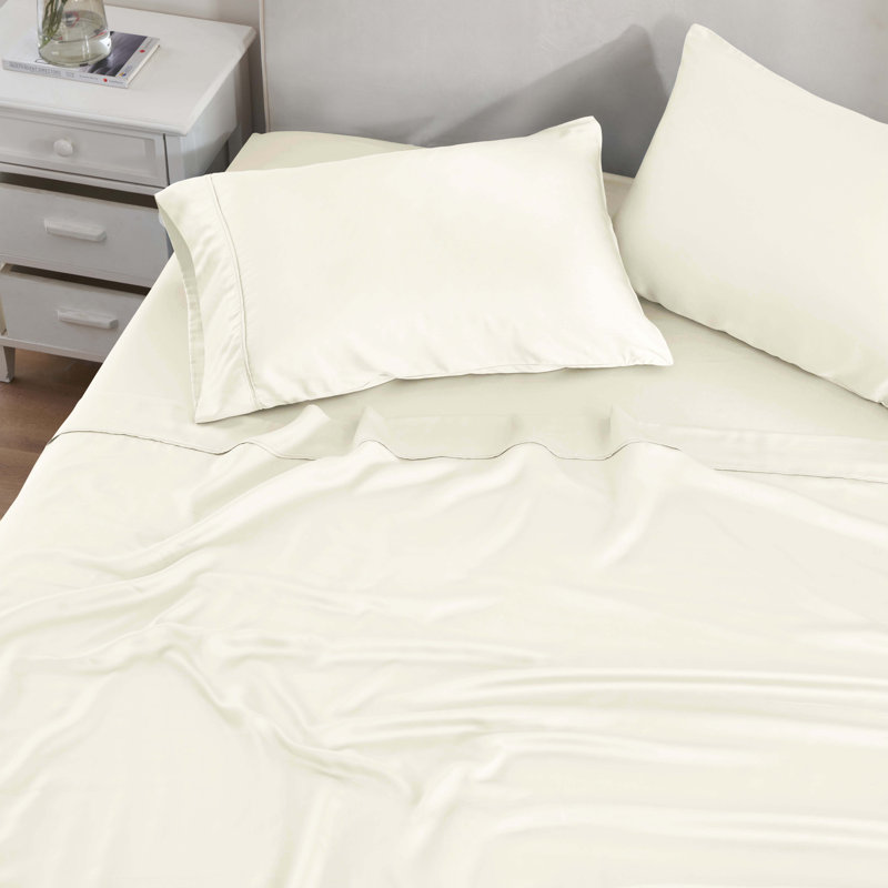 Ivory Organic Modal Deep Pocket Full Sheet Set