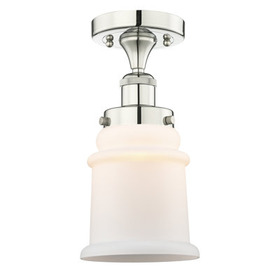 Alvi Glass Semi Flush Mount