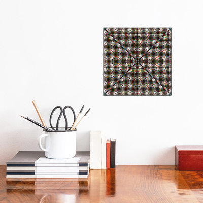 Modern Art- Gumball Drops - Wrapped Canvas Gallery-Wrapped Canvas Giclée