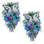 Couronne artificielle papillon avec couronne de fleurs et papillons-368892994
