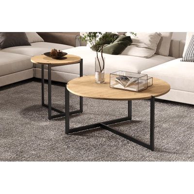 Alzena Cross Legs Coffee Table