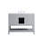 Krish 42'' Single Bathroom Vanity with Engineered Marble Top-1105024946