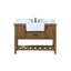 Meuble-lavabo simple 48 po avec dosseret Pelaghia-57367805